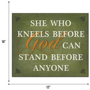 SHE WHO KNEELS