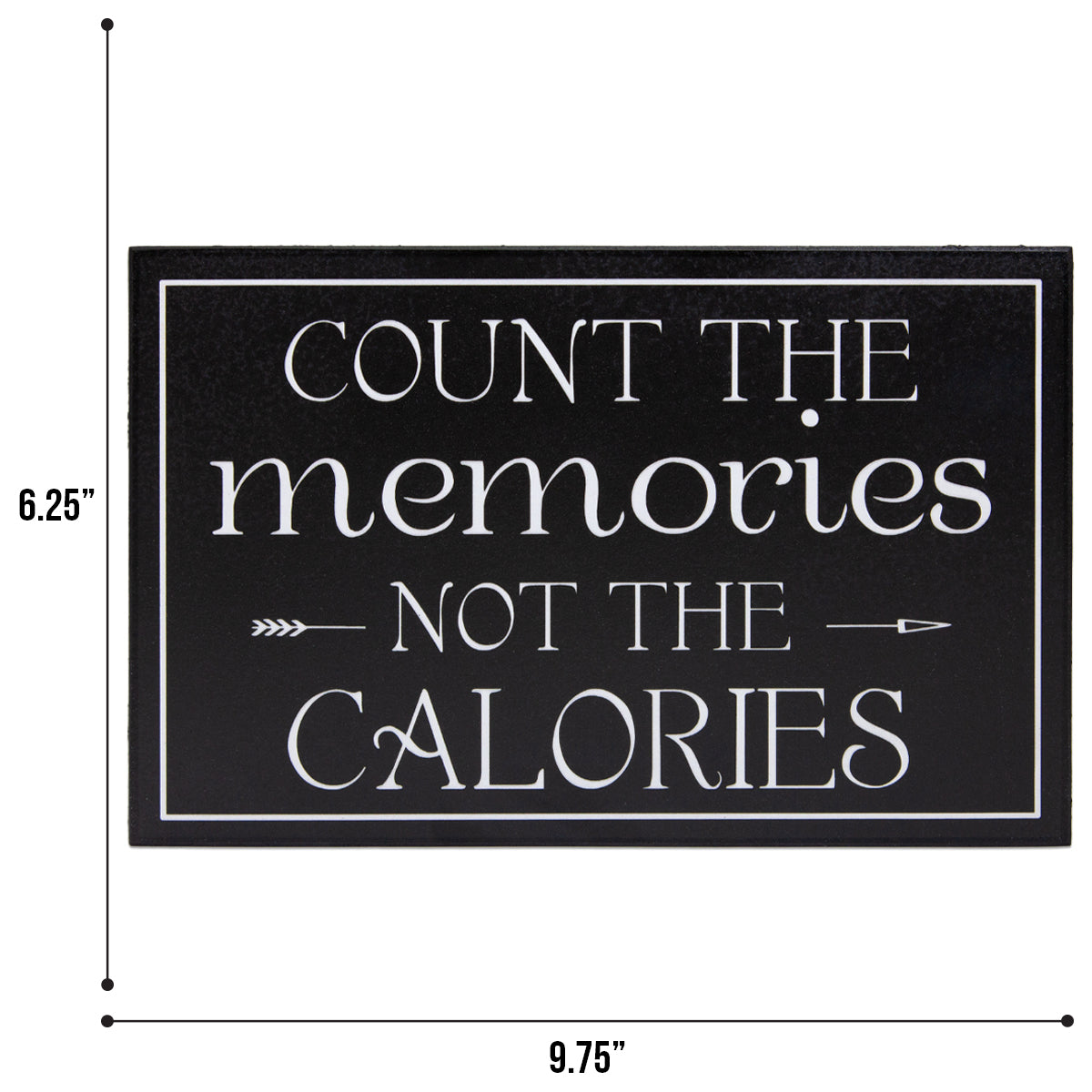 COUNT MEMORIES WALL PLAQUE