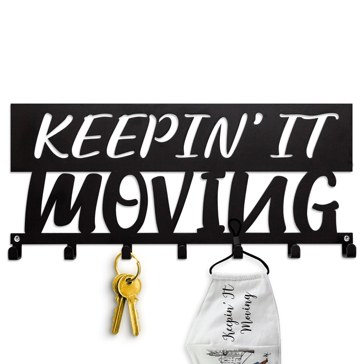 KEEPIN IT MOVING KEY HOLDER