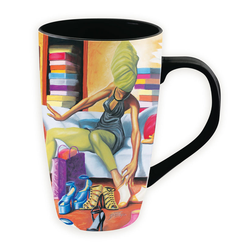 Dion Jay Shoe Addict Latte Mug