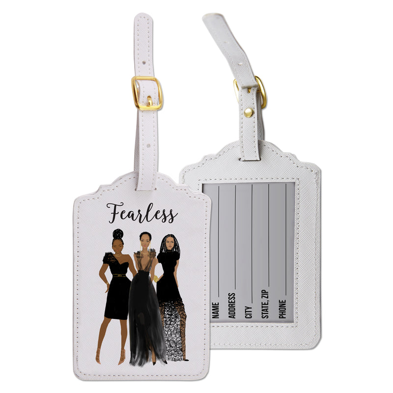 FEARLESS LUGGAGE TAG SET
