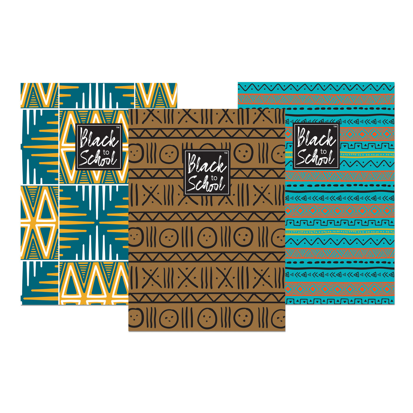 PATTERNS NOTEBOOK SET (SMALL)