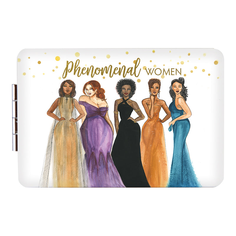 PHENOMENAL WOMEN COMPACT MIRROR