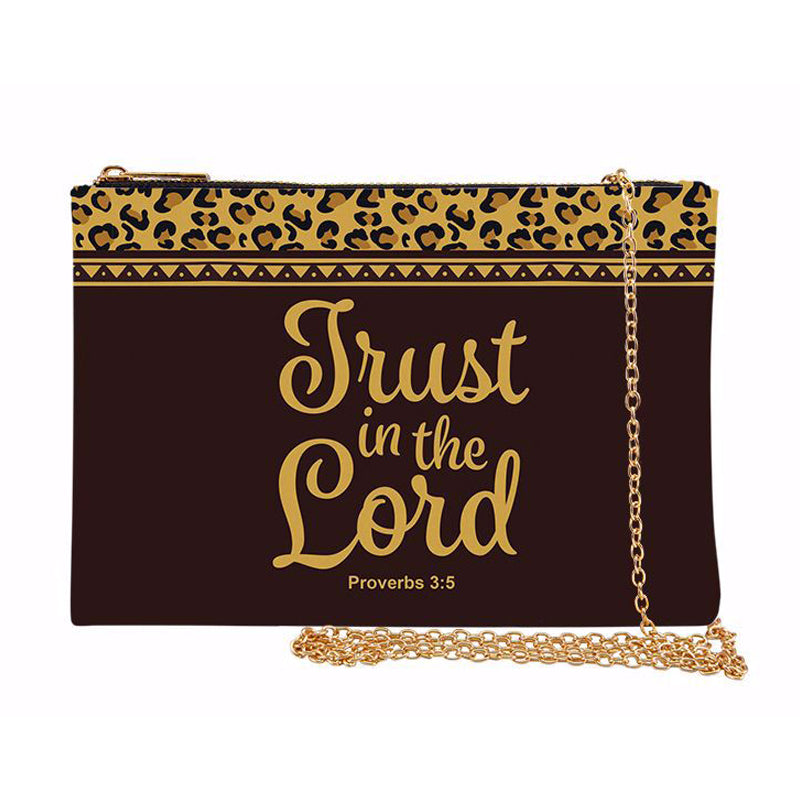 TRUST IN THE LORD CHAIN PURSE