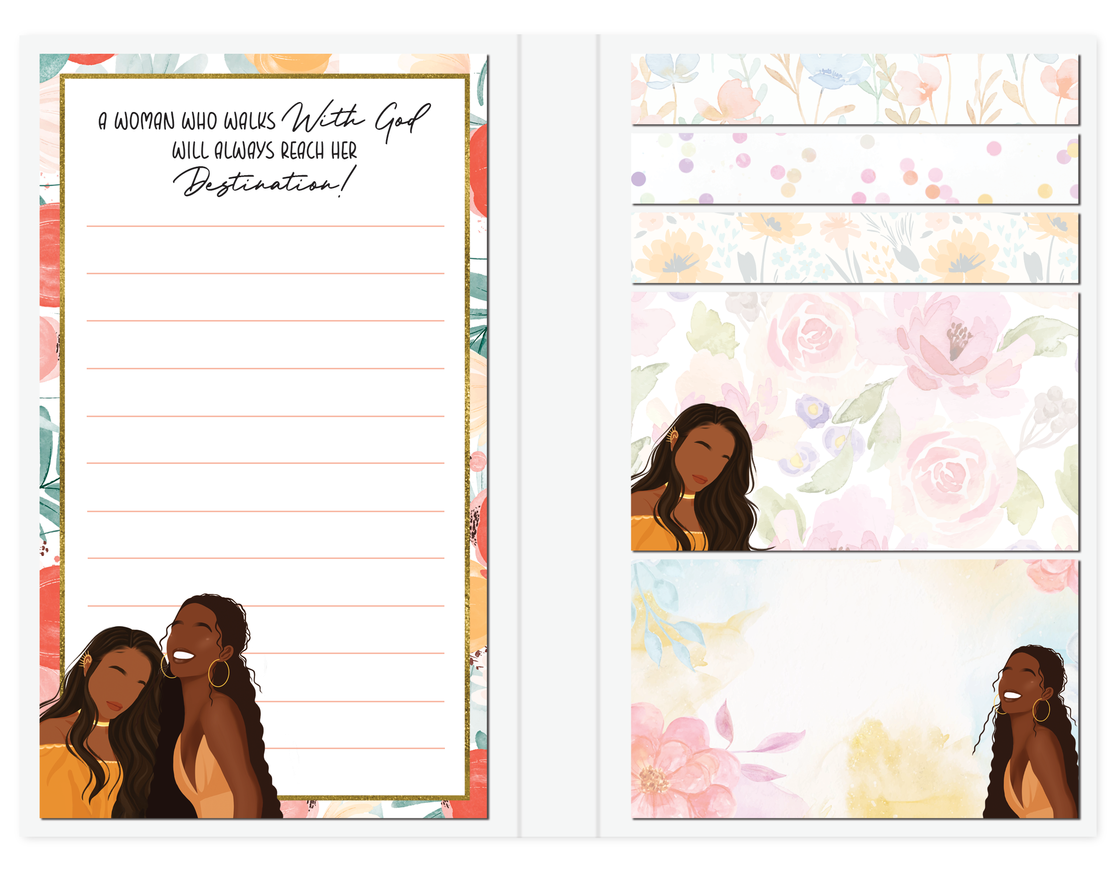 Walking With God Sticky Note Booklet