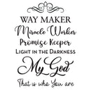 WAY MAKER WALL DECAL