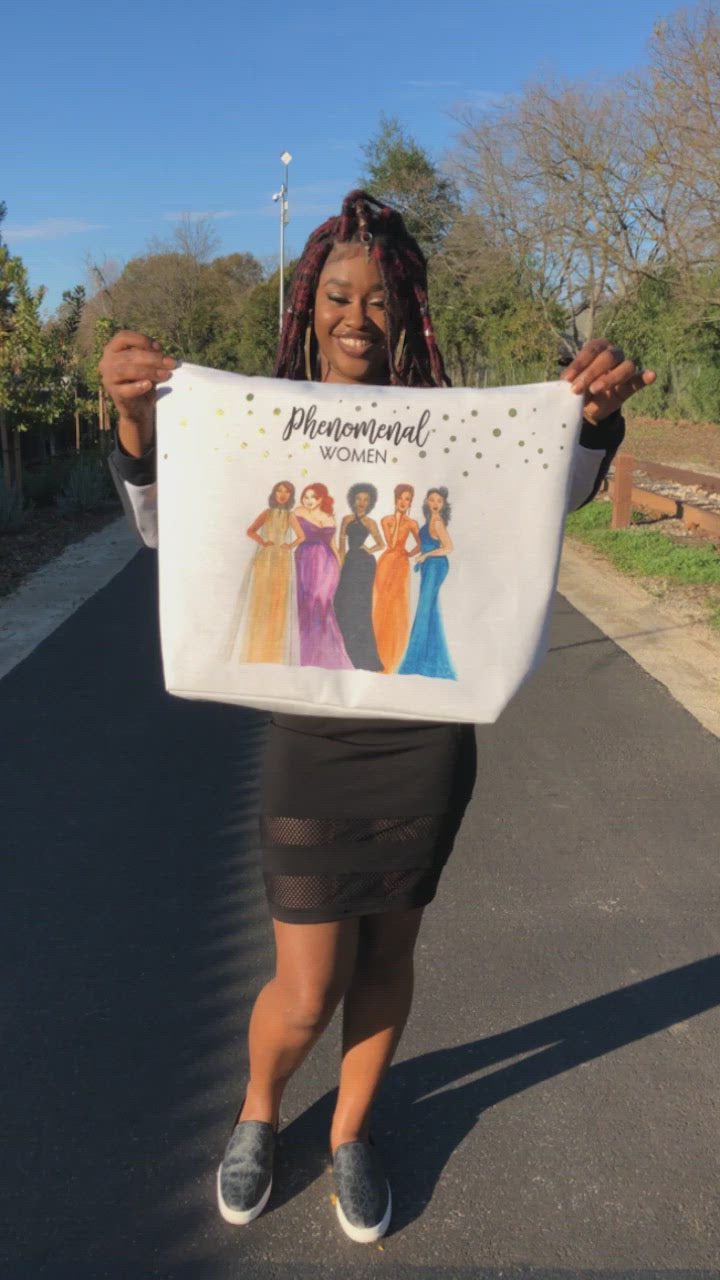 PHENOMENAL WOMEN CANVAS BAG