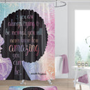 MAYA ANGELOU AMAZING SHOWER CURTAIN
